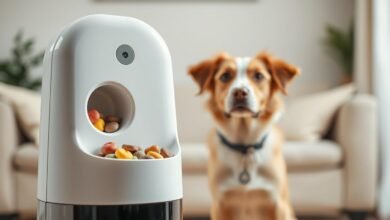 pet camera treat dispenser